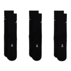 Underwear And Socks*Air Jordan Everyday Crew Socks (3 Pairs) in Black
