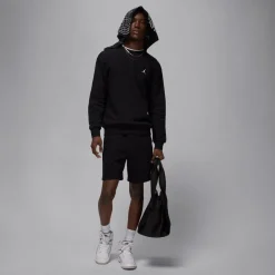 Sweatshirts*Air Jordan Mens Essentials Fleece Crew in Black