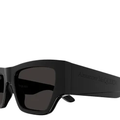 Sunglasses*Alexander McQueen Logo Sunglasses in Black