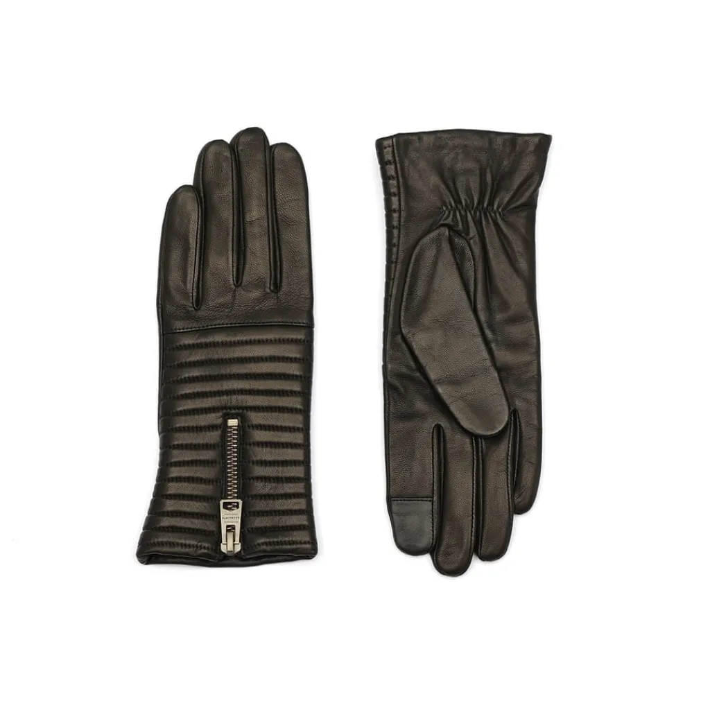 Gloves-Scarves-Umbrellas*AllSaints Estella Lthr Glv in Black