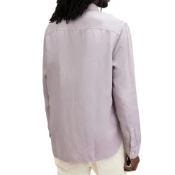 Shirts*AllSaints Laguna Regular Fit Long Sleeve Shirt in Purple