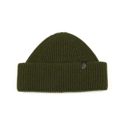 Caps-Hats*AllSaints Merino Beanie in Green