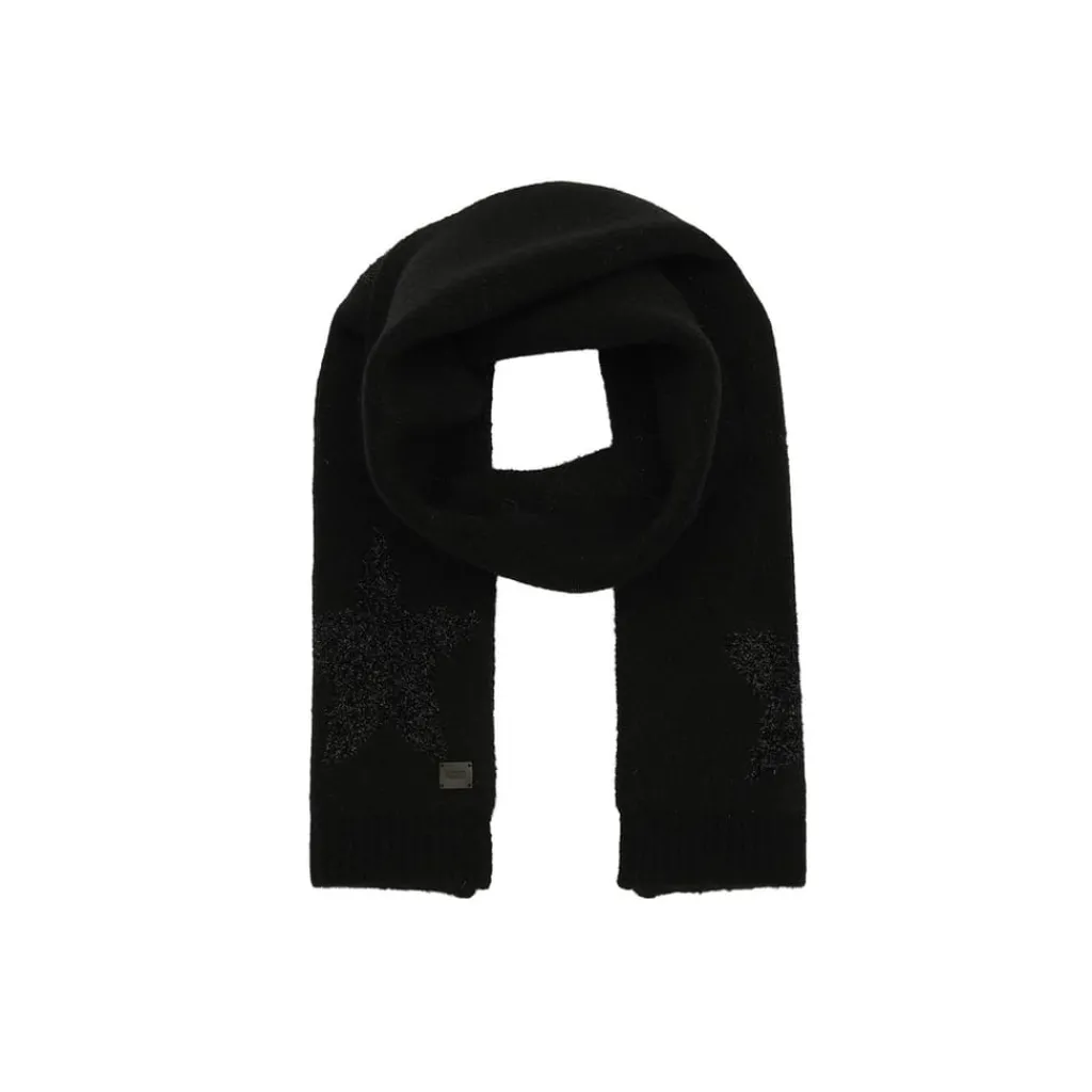 Gloves-Scarves-Umbrellas*AllSaints Metl Str Scarf in Black