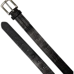 Belts*AllSaints 30mm Crkd Belt in Black