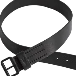 Belts*AllSaints 35mm Flat Strap in Black