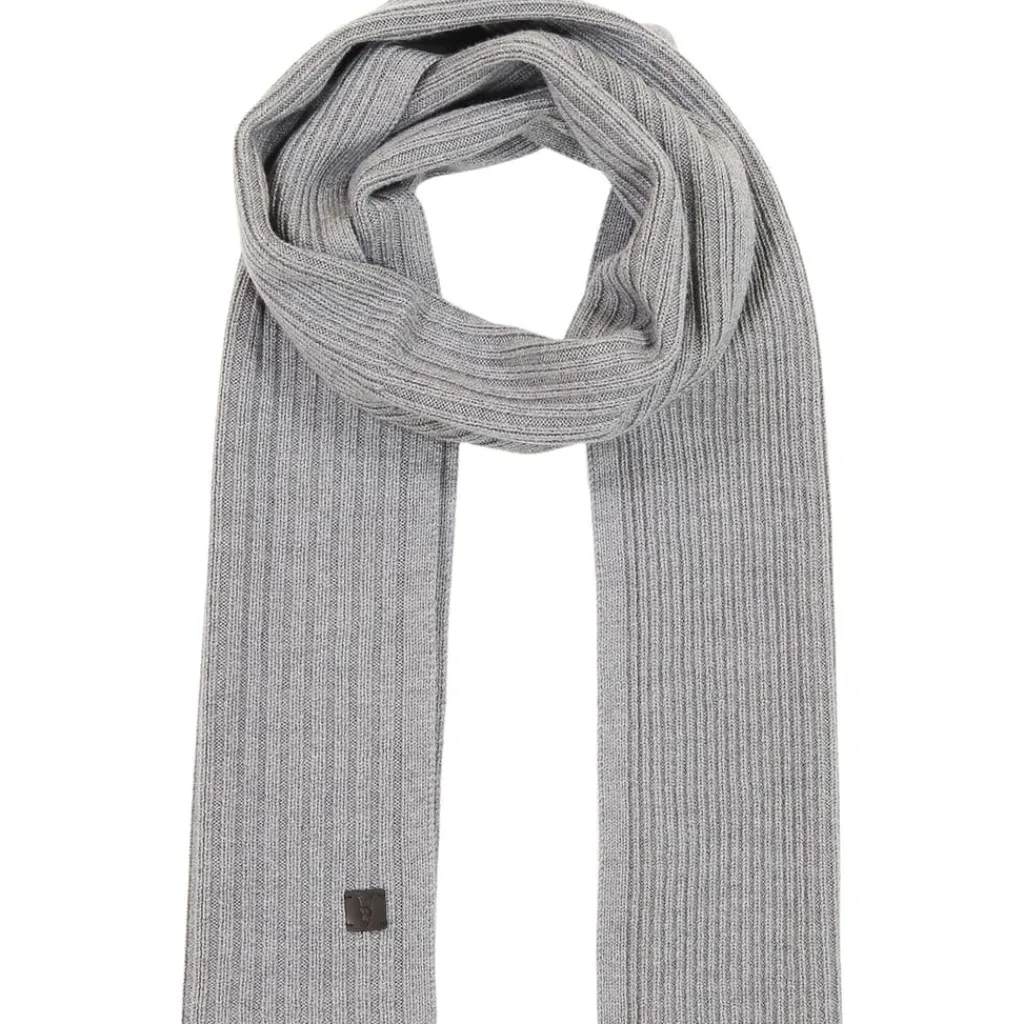 Gloves-Scarves-Umbrellas*AllSaints Rib Mix Scarf in Grey
