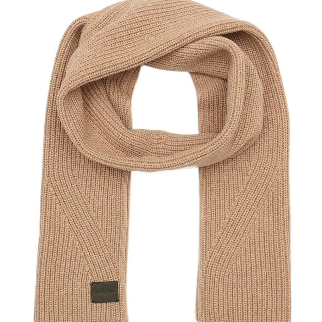 Gloves-Scarves-Umbrellas*AllSaints Trv Rib Knt Scrf in Pink