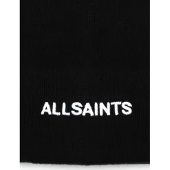 Caps-Hats*AllSaints Undrgrd L Beanie in Black