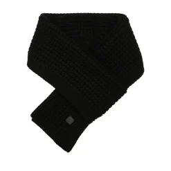 Gloves-Scarves-Umbrellas*AllSaints Waffl Knt Scarf in Black
