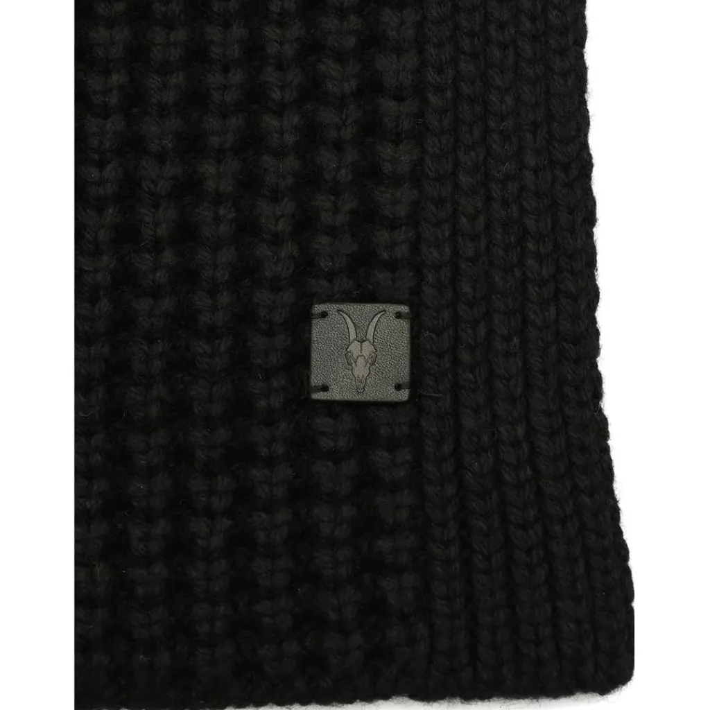 Gloves-Scarves-Umbrellas*AllSaints Waffl Knt Scarf in Black