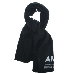 Gloves-Scarves-Umbrellas*Ambush Printed Logo Scarf in Black-White