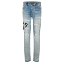 Jeans*Amiri Hollywood Thrasher Jeans in Blue