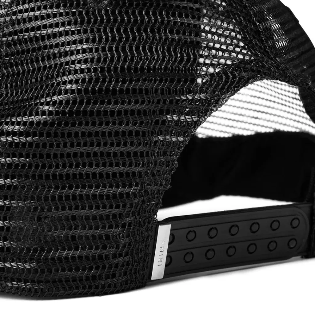 Caps-Hats*Amiri Logo Trucker Cap in Black