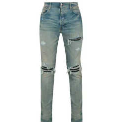 Jeans*Amiri Mx 1 Distressed Jeans in Blue