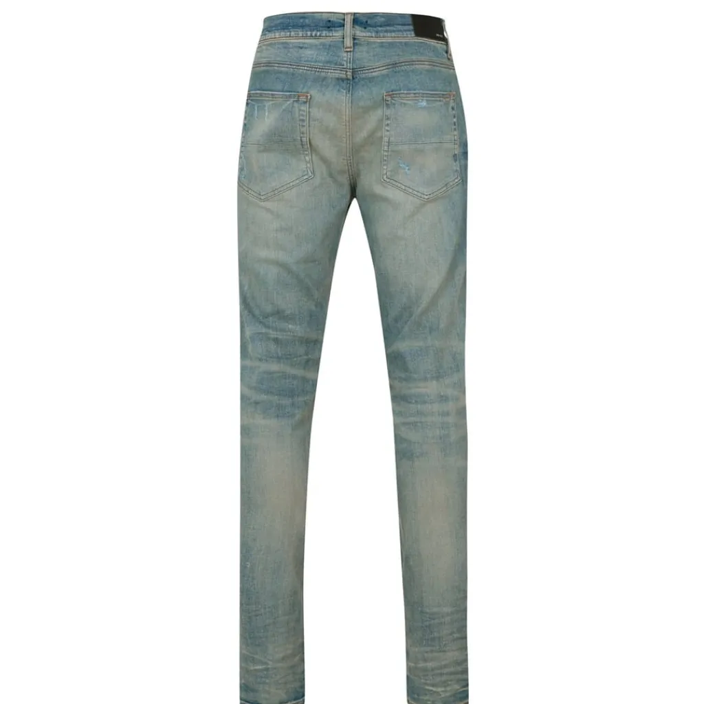 Jeans*Amiri Mx 1 Distressed Jeans in Blue