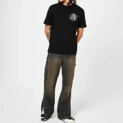 Jeans*Amiri Stack Workman Jeans in Blue
