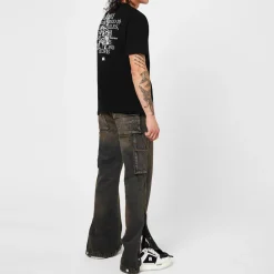 Jeans*Amiri Stack Workman Jeans in Blue