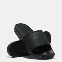 Beach Shoes*Android Homme Carbon Slides in Black