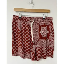 Shorts*Another Influence P Dstrg Shorts in Red