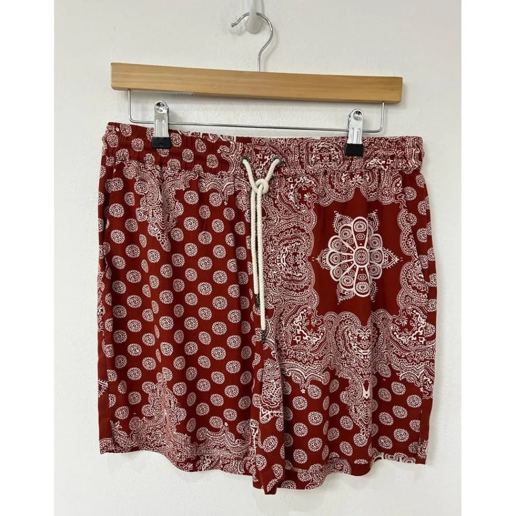 Shorts*Another Influence P Dstrg Shorts in Red