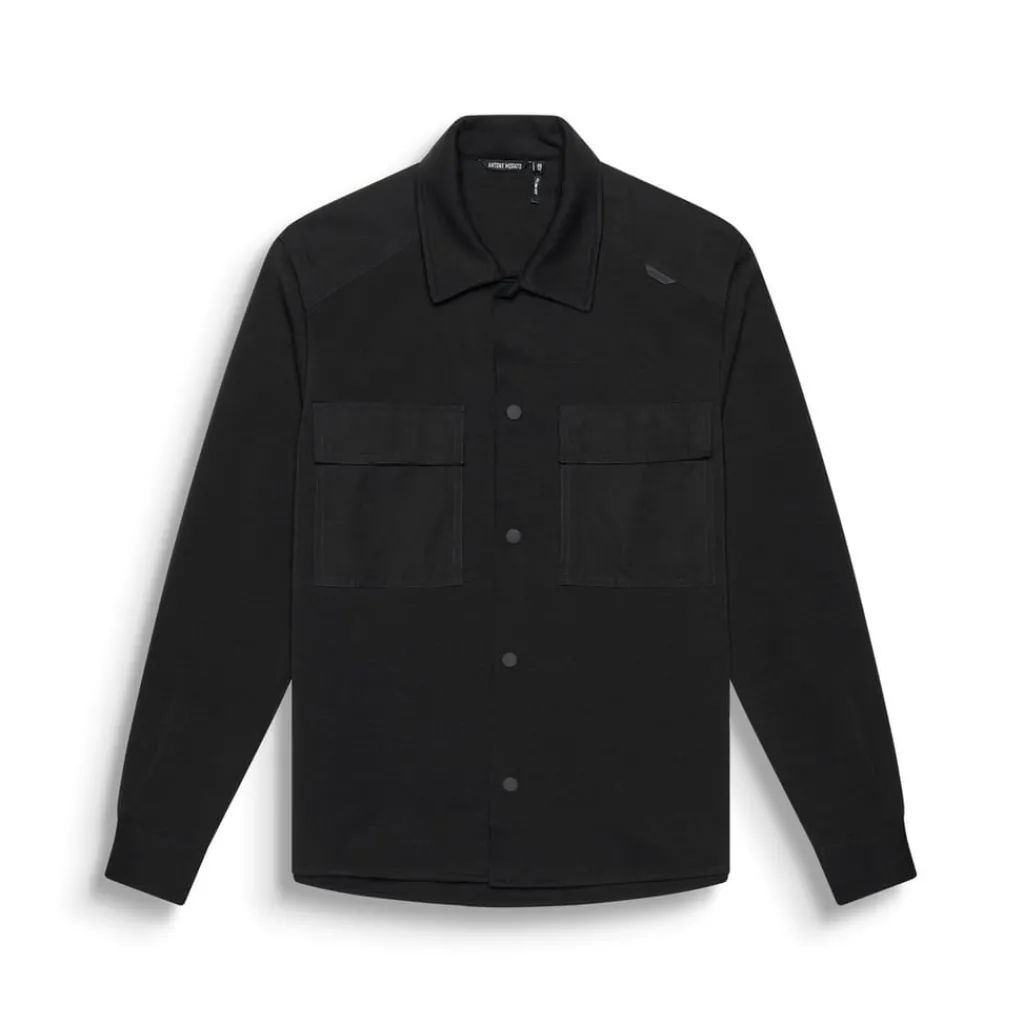 Shirts*Antony Morato FiT-Shirt In Cotton Blend With Pockets in Black