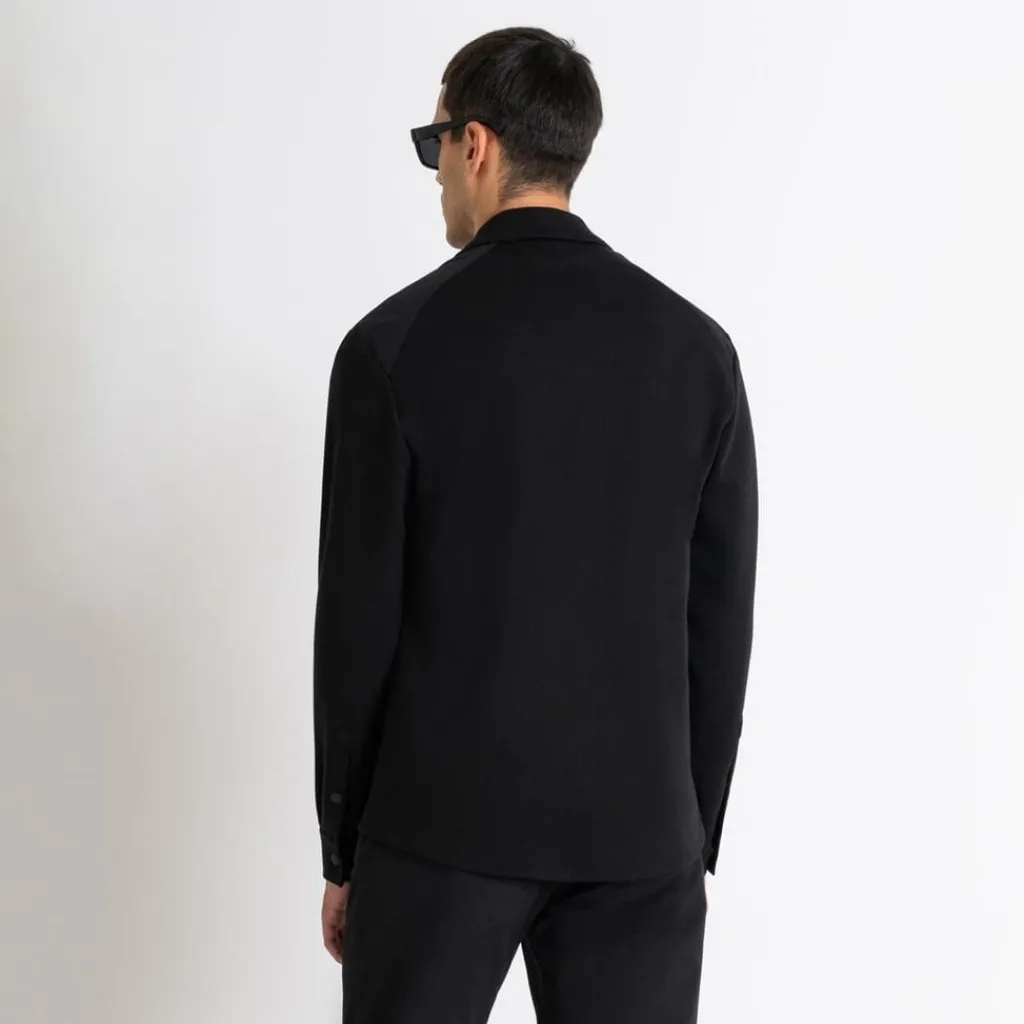 Shirts*Antony Morato FiT-Shirt In Cotton Blend With Pockets in Black