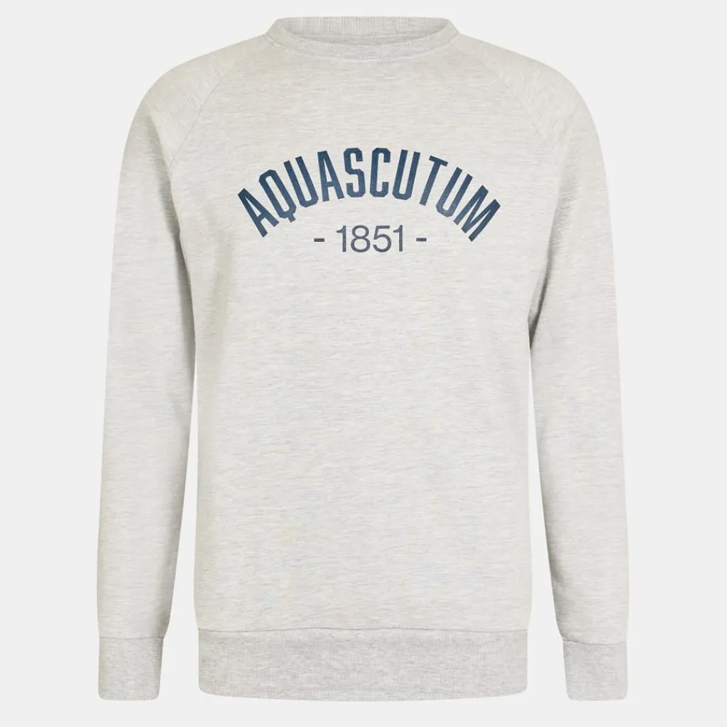 Hoodies*Aquascutum Crest Crw in Grey