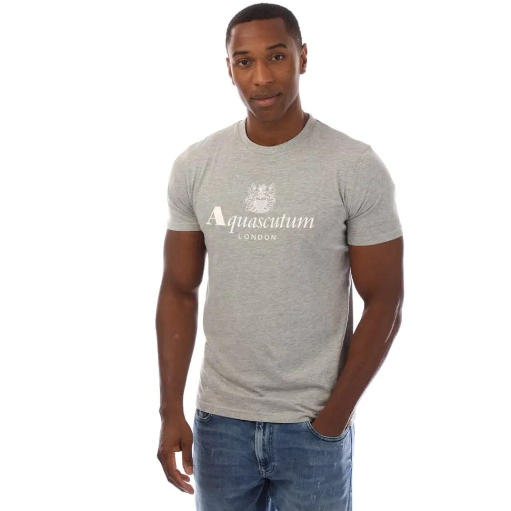 T-Shirts And Vests*Aquascutum Logo Tee in Multi