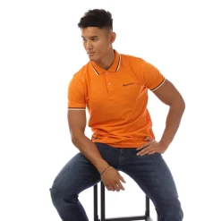 Polo Shirts*Aquascutum Stss Polo in Orange