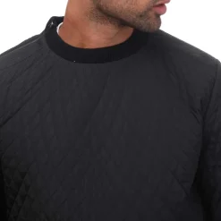 Sweatshirts*Armani Crewneck Sweatshirt in Black