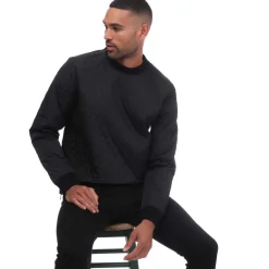 Sweatshirts*Armani Crewneck Sweatshirt in Black