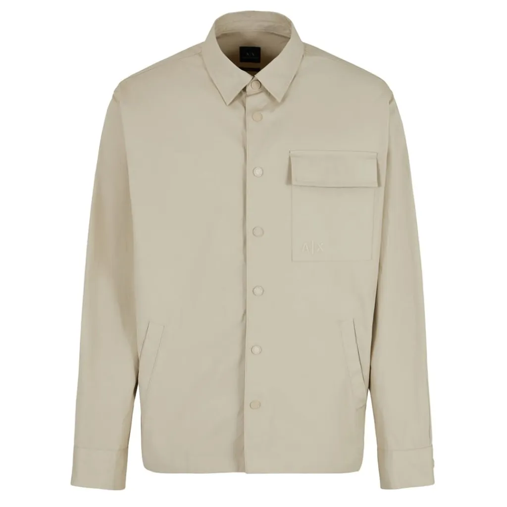 Coats And Jackets*Armani Exchange Camicia in Beige