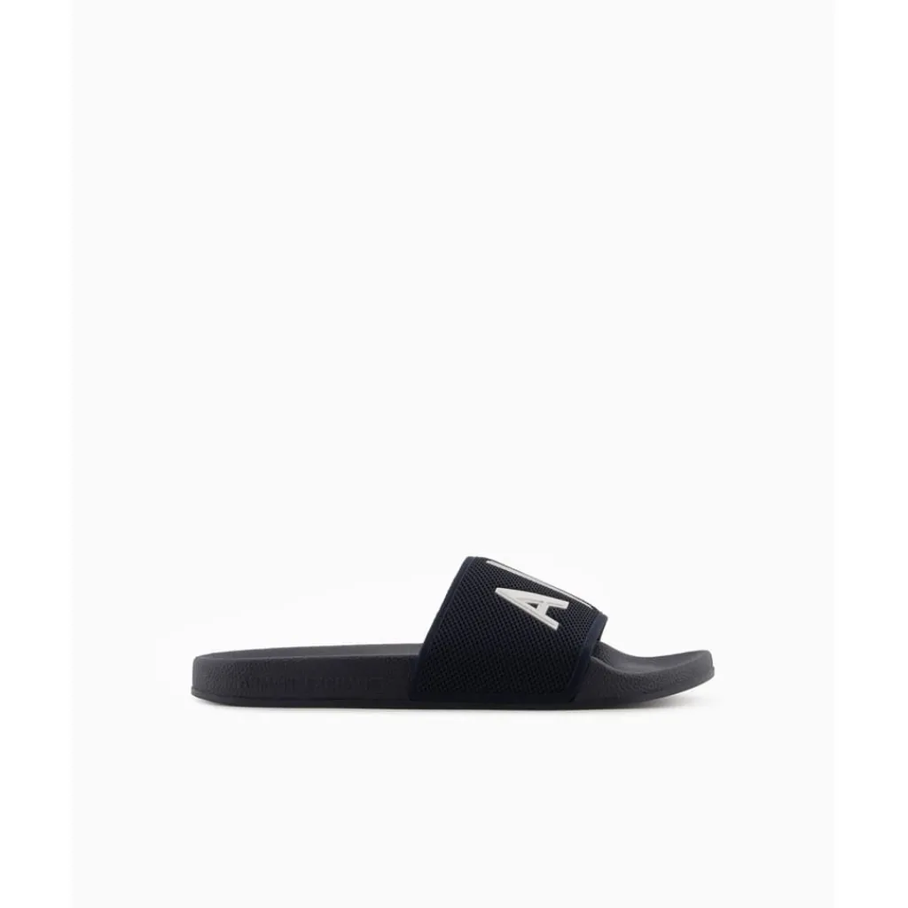 Beach Shoes*Armani Exchange Exchange Sandal in Blue