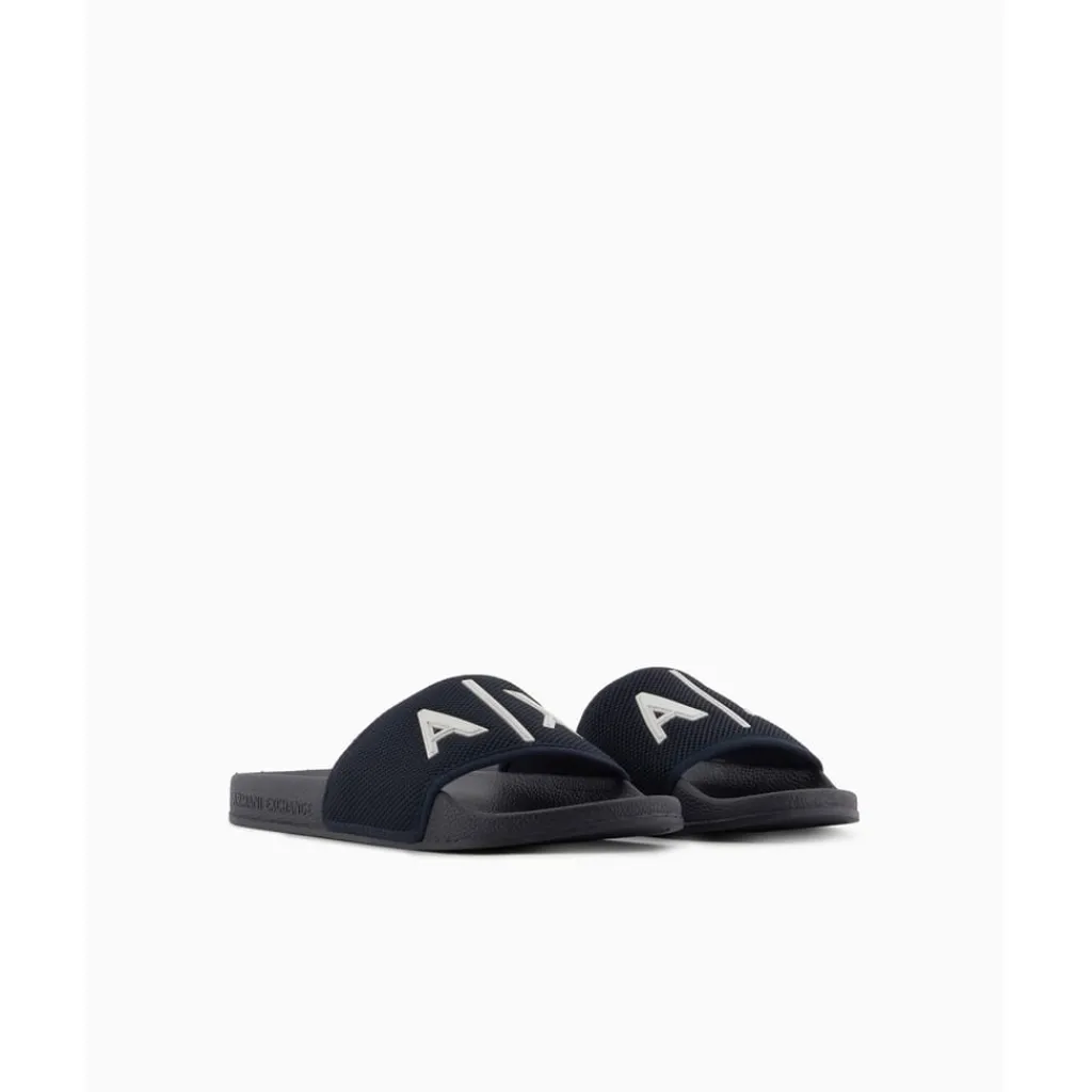 Beach Shoes*Armani Exchange Exchange Sandal in Blue