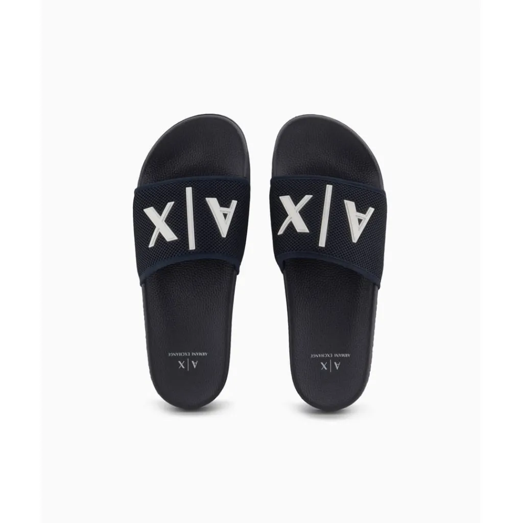 Beach Shoes*Armani Exchange Exchange Sandal in Blue