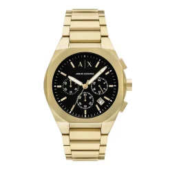 Jewellery-Watches*Armani Exchange Exchange Chronograph Stainless Steel Watch in Gold