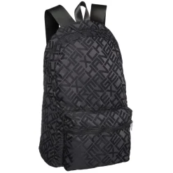 Bags*Armani Exchange Exchange All Over Logo Backpack in Black