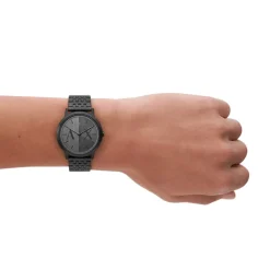 Jewellery-Watches*Armani Exchange Exchange Two Hand Stainless Steel Watch in Black