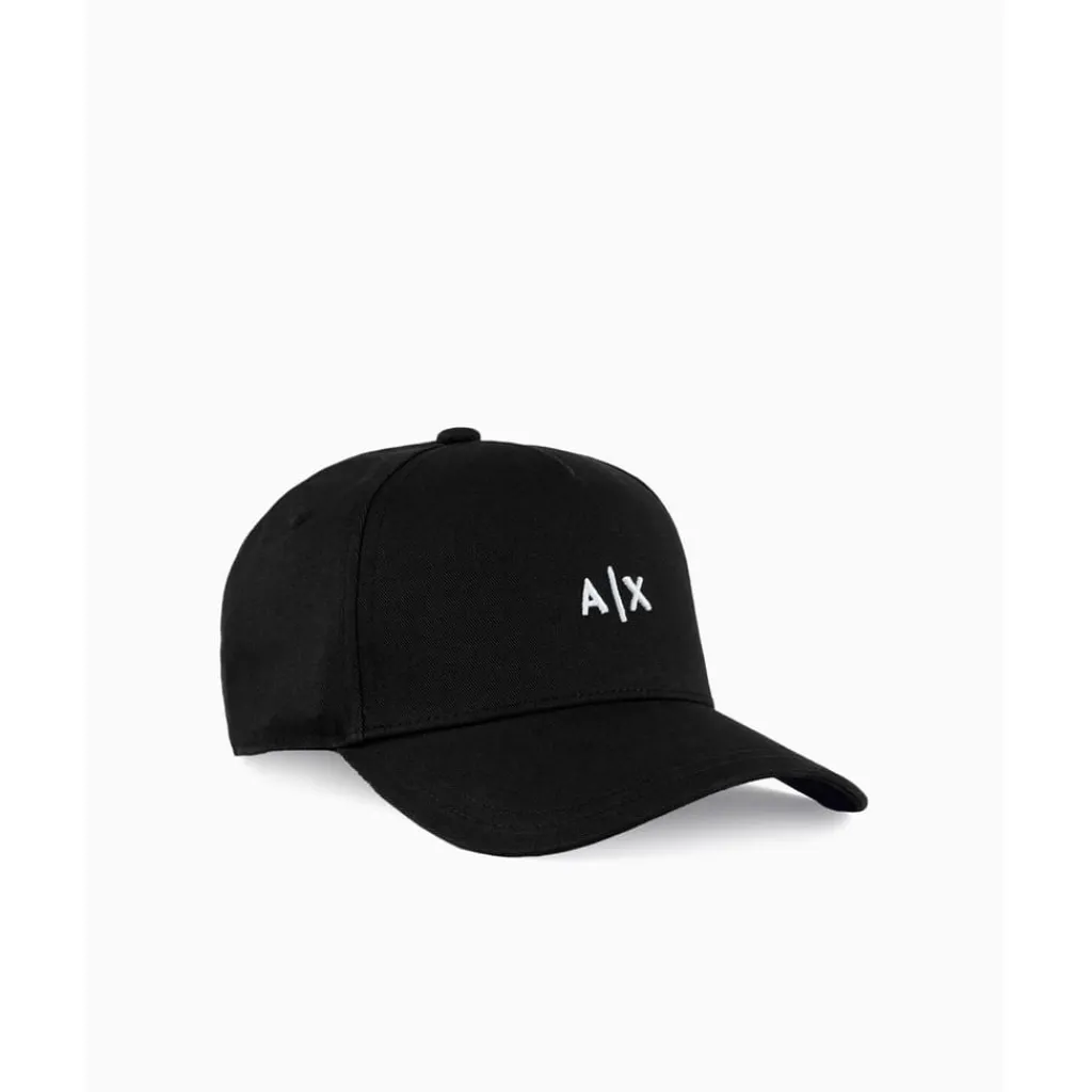 Caps-Hats*Armani Exchange Exchange Baseball Hat in Black