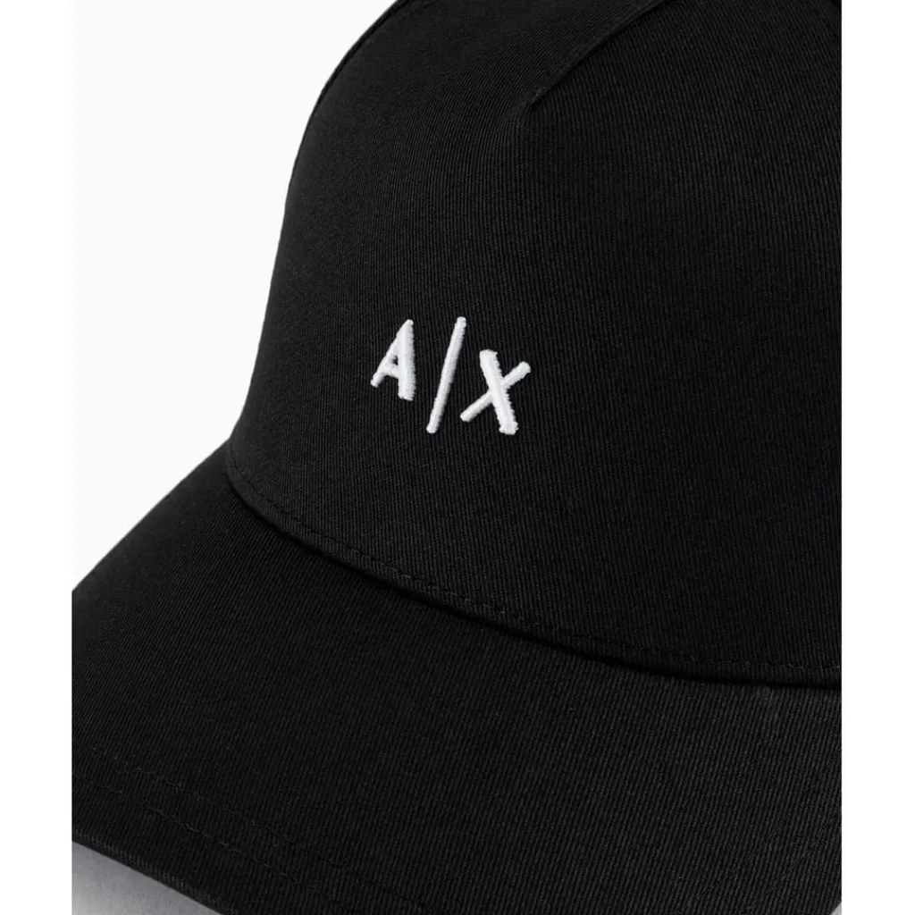 Caps-Hats*Armani Exchange Exchange Baseball Hat in Black