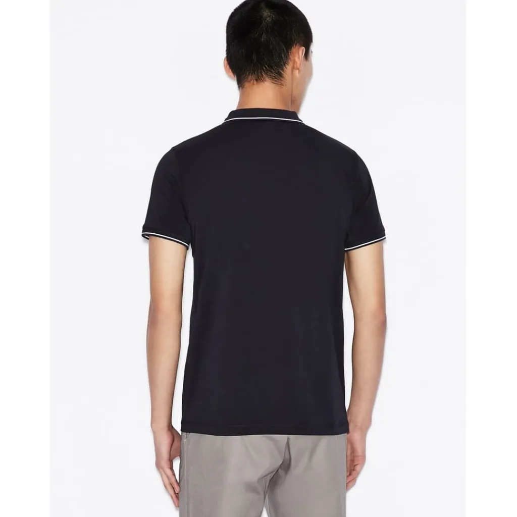 Polo Shirts*Armani Exchange Exchange Polo in Black