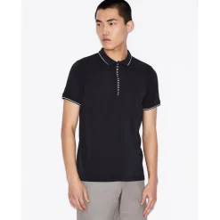 Polo Shirts*Armani Exchange Exchange Polo in Black