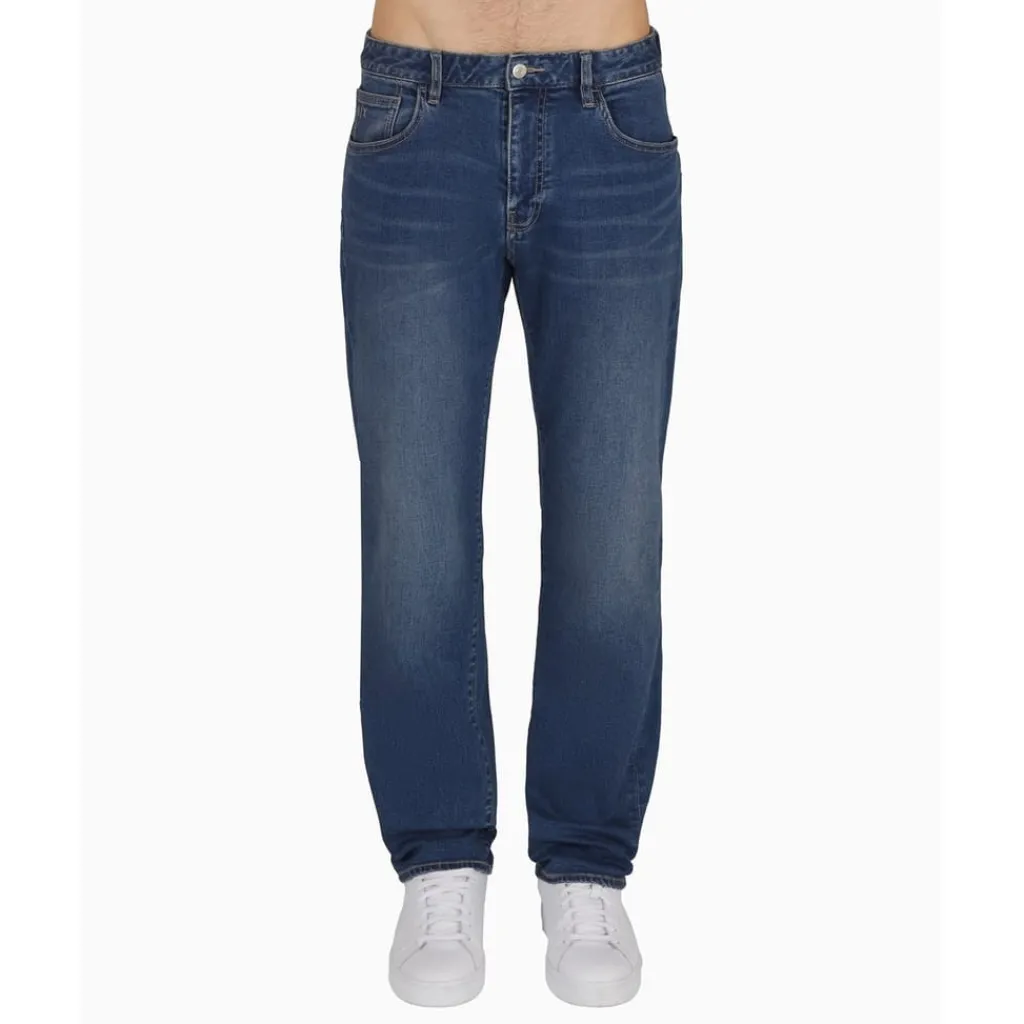 Jeans*Armani Exchange Exchange 5 Pockets Pant in Blue