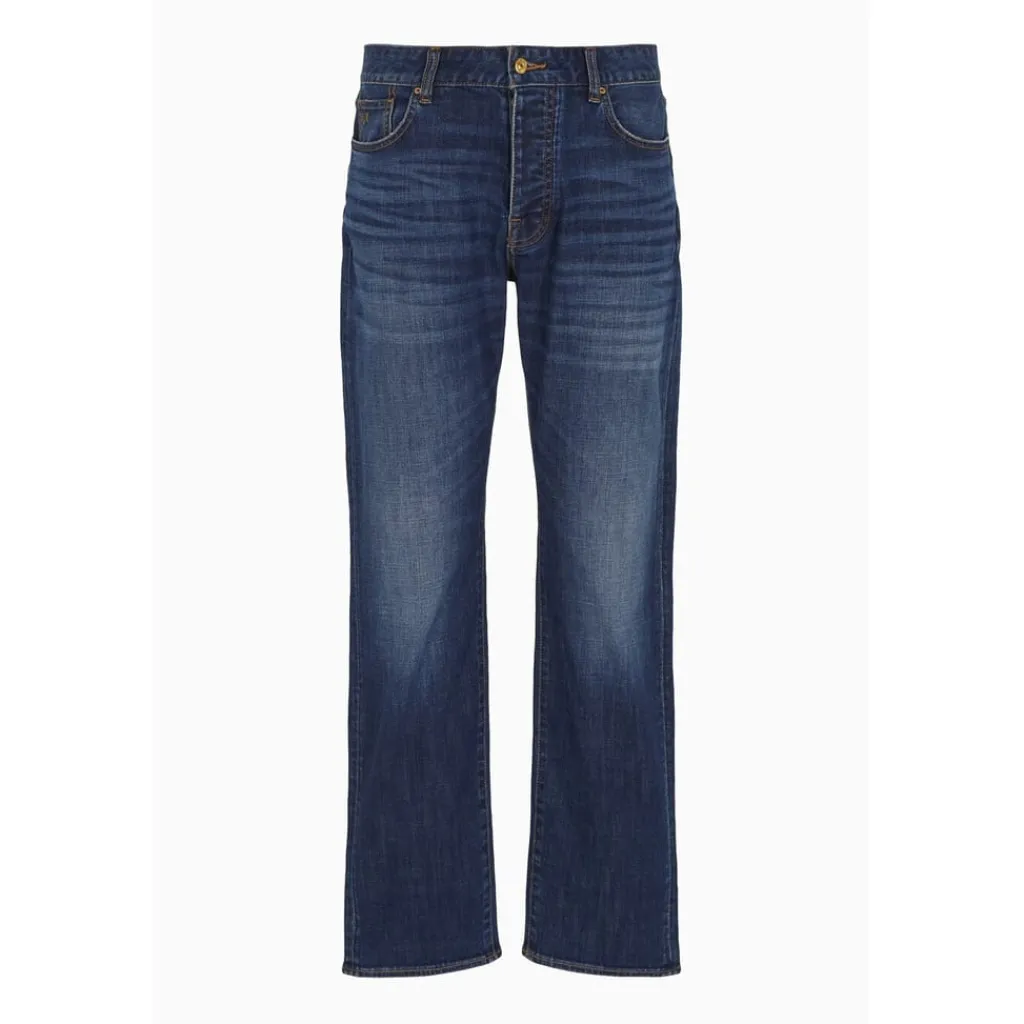 Jeans*Armani Exchange Exchange 5 Pockets Pant in Blue