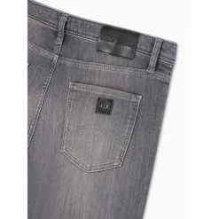 Jeans*Armani Exchange Five Pocket Design Slim Jeans in Blue