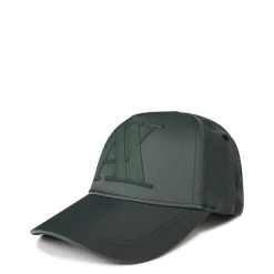 Caps-Hats*Armani Exchange Logo Print Baseball Cap in Grey
