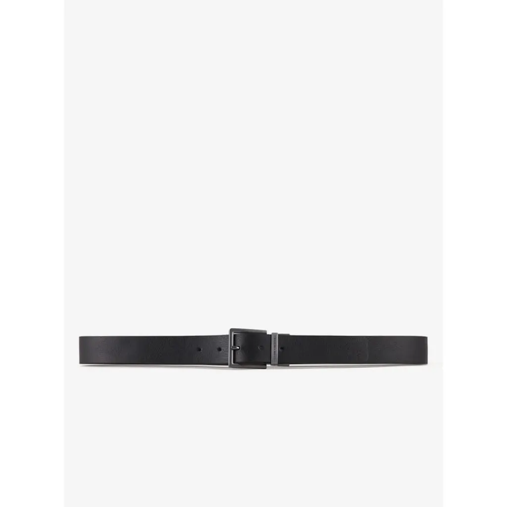 Belts*Armani Exchange Metal Tab Belt in Multi