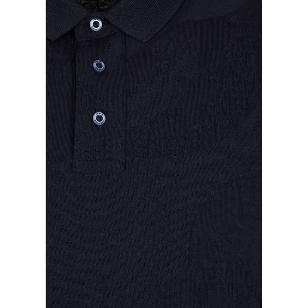 Polo Shirts*Armani Exchange Short Sleeve Polo in Blue