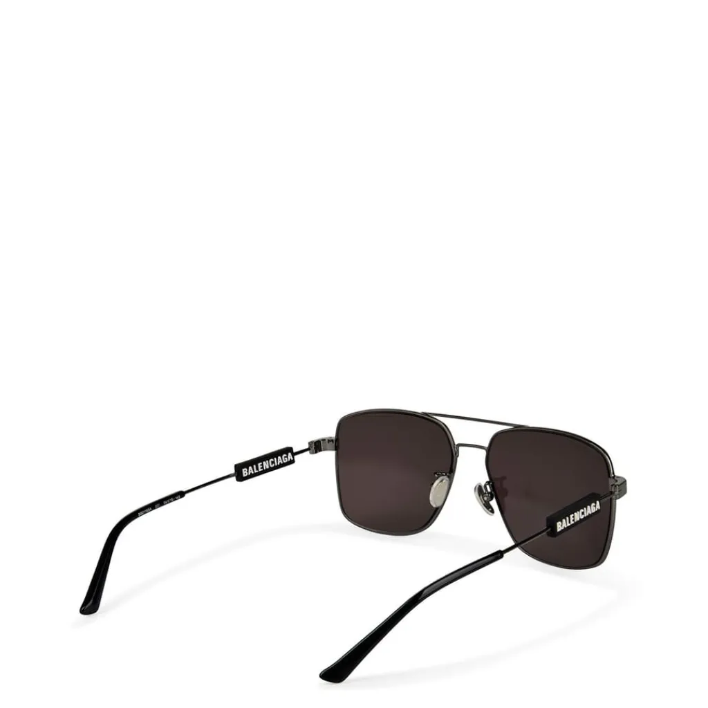 Sunglasses*Balenciaga Aviator Sunglasses in Black