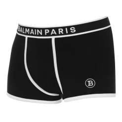 Underwear And Socks*Balmain Paris Logo Boxers in Black